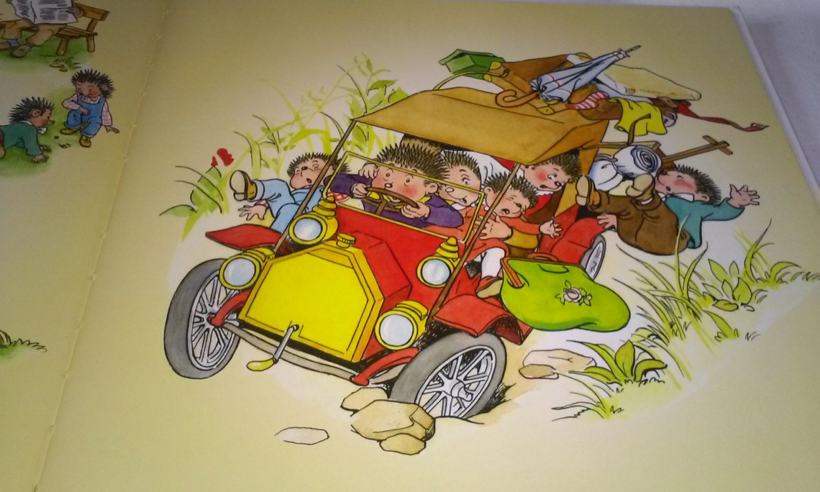 Familie Igel auf Reisen Kinderbuch Anny Hoffmann