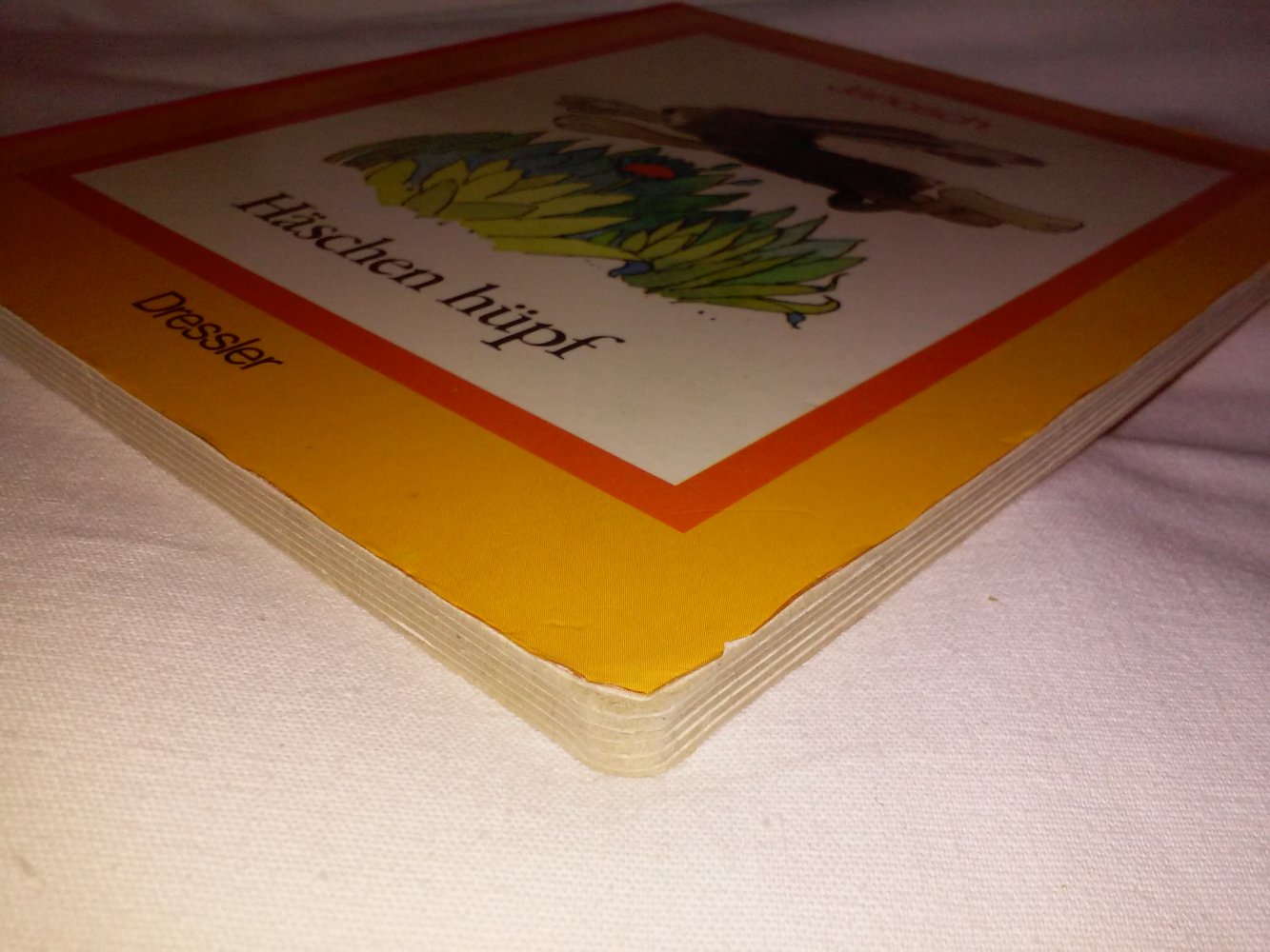 Janosch: Häschen Hüpf - Kinderbuch alt (1985)