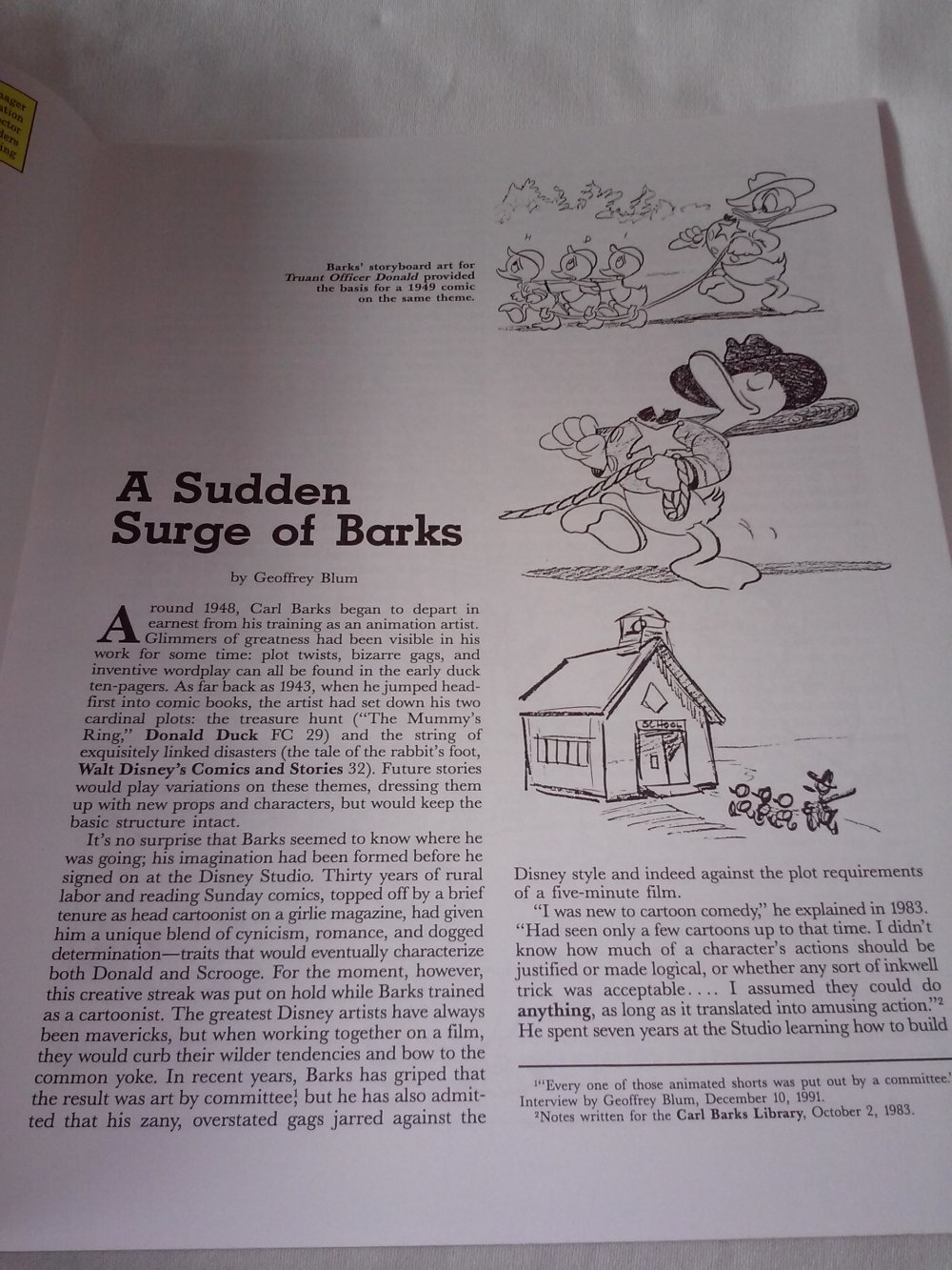 W.Disney Comics and stories by Carl Barks. Heft 14