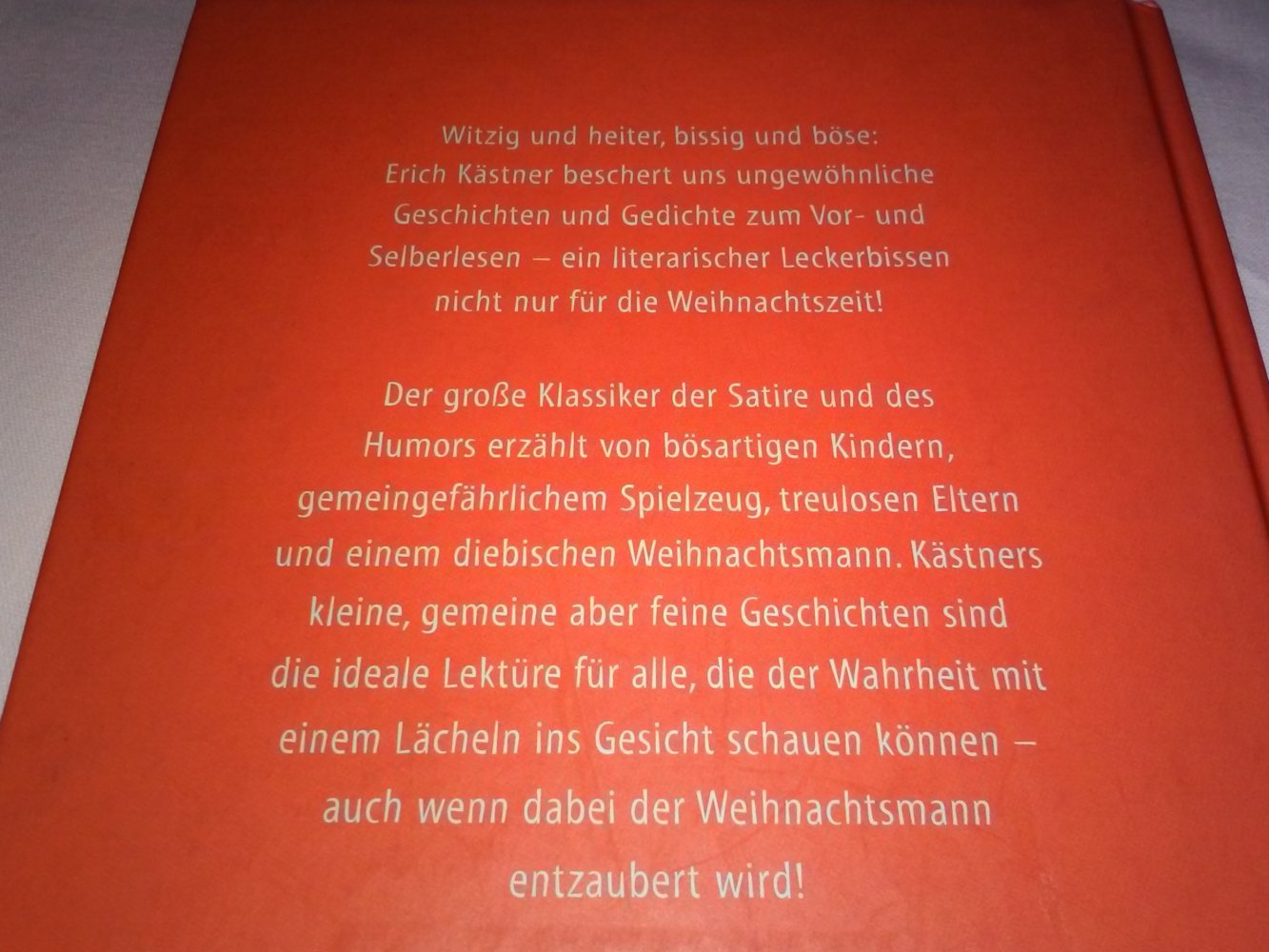 Neu!Erich Kästner: Interview mit dem Weihnachtsmann + Mein 24. Dezember