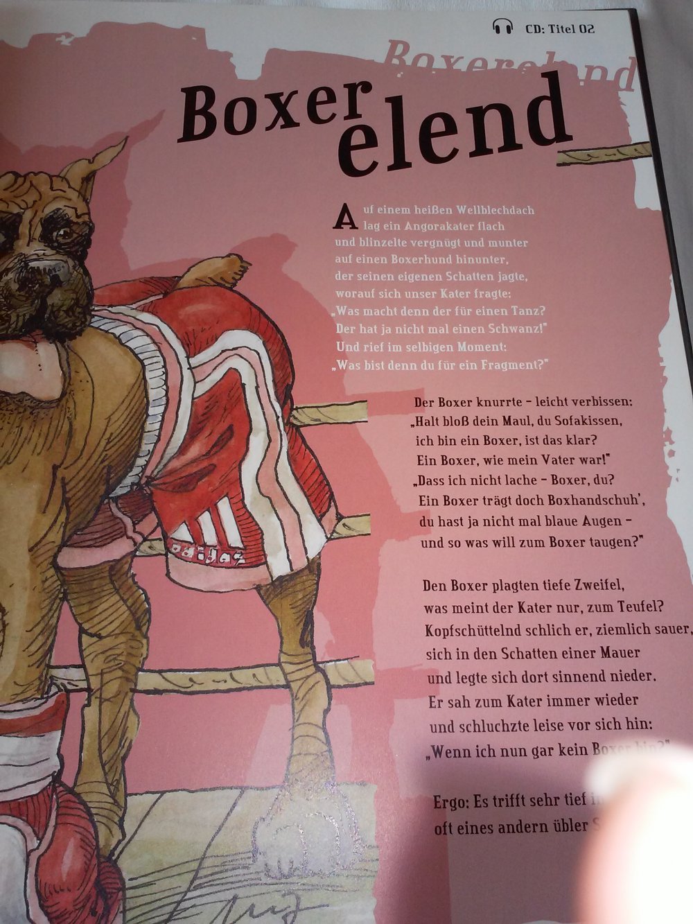 Kurt Postel ´s Fabel -Tiere auf Versfuß- Buch+CD 1.Auflg.(Geschenktipp)