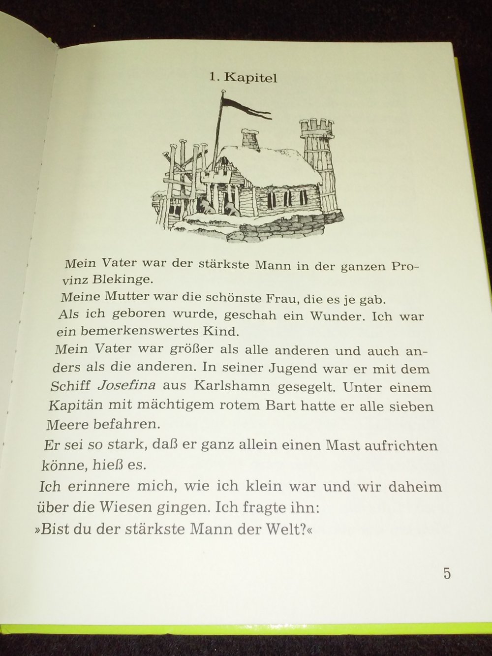 Ulf Nilson: Der stärkste Mann von Blekinge - Kinderbuch alt 1.Aflg.
