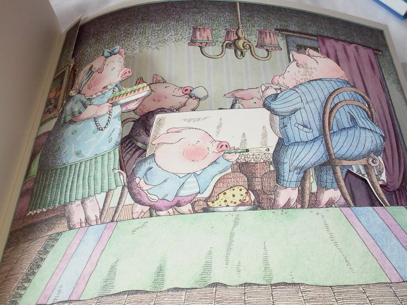 Tatjana Hauptmanns: Ein Tag im Leben der Dorothea Wutz - alte Bildergeschichte