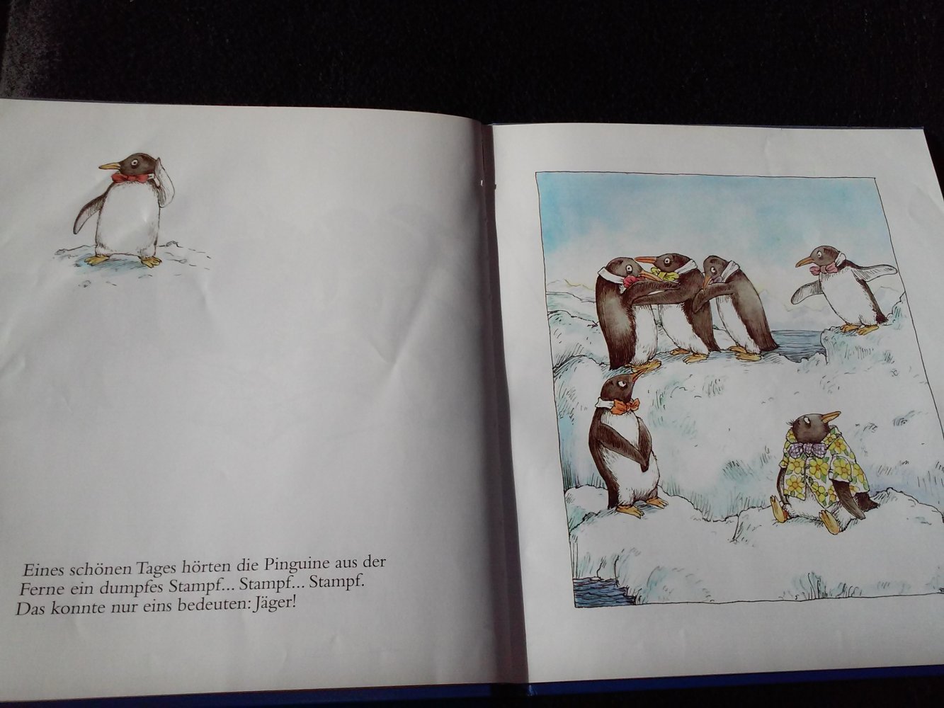 Helen Lester, Lynn Munsinger: Tacky, der Pinguin -Kinderbuch alt