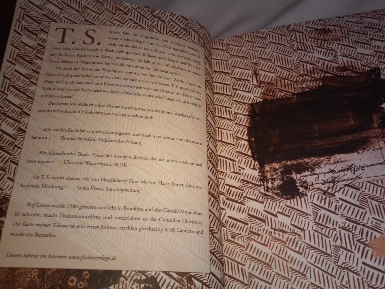 Reif Larsen: Die Karte meiner Träume - Geschenktipp -