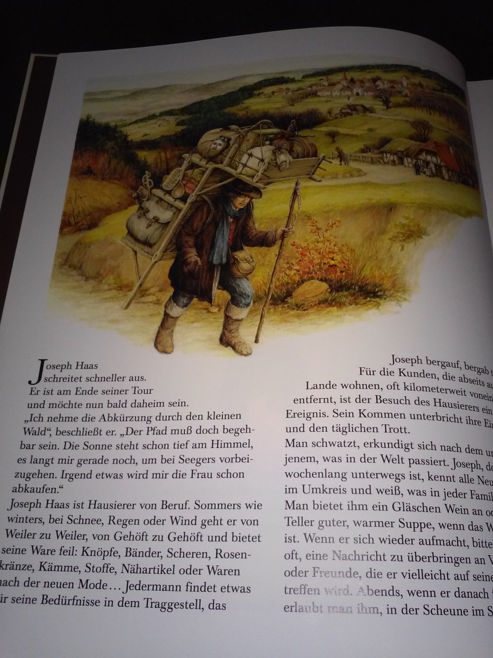 Philippe Fix:Kaum hundert Jahre ist es her... Handwerk Leben kleiner Stadt -Kinderbuch alt