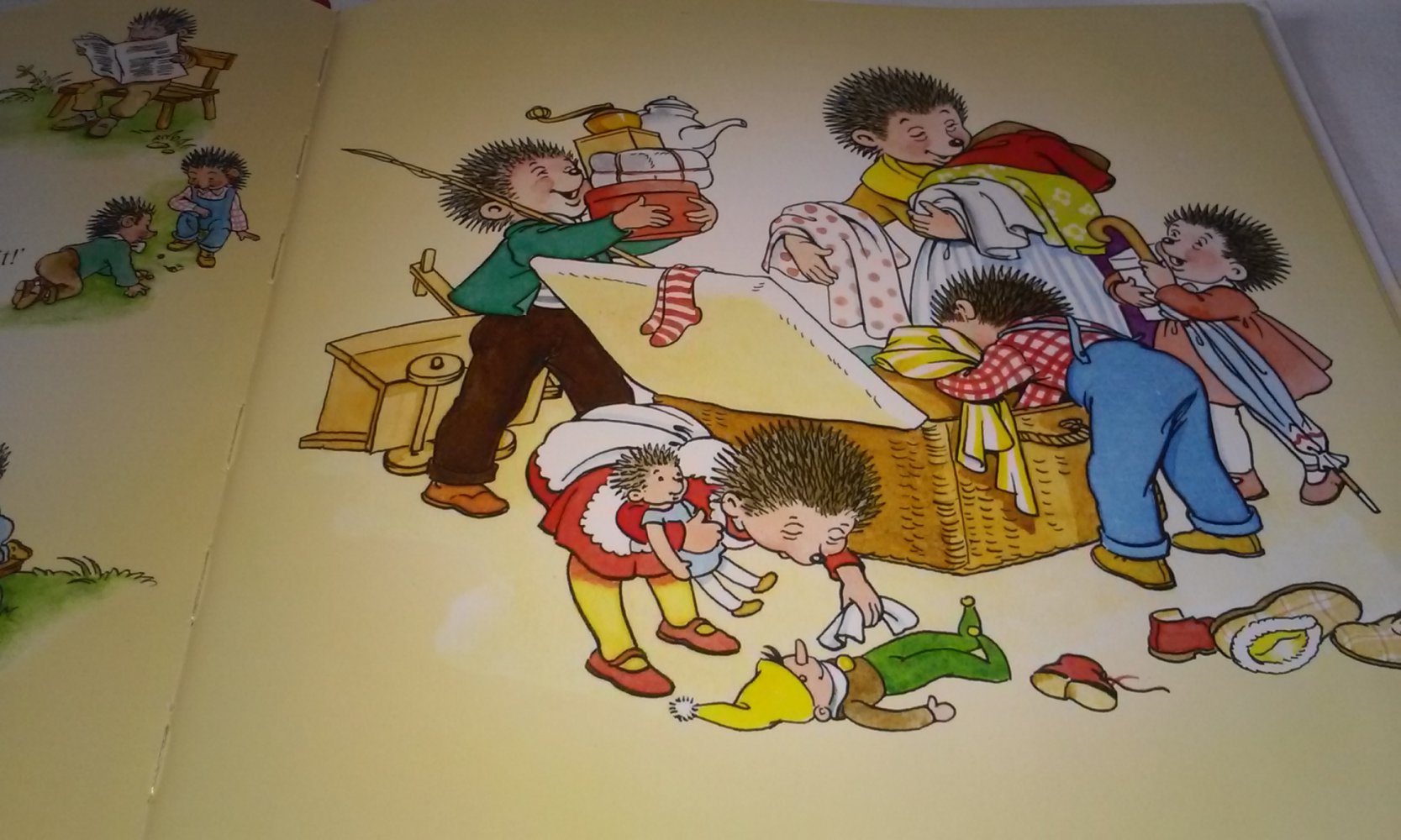 Familie Igel auf Reisen Kinderbuch Anny Hoffmann