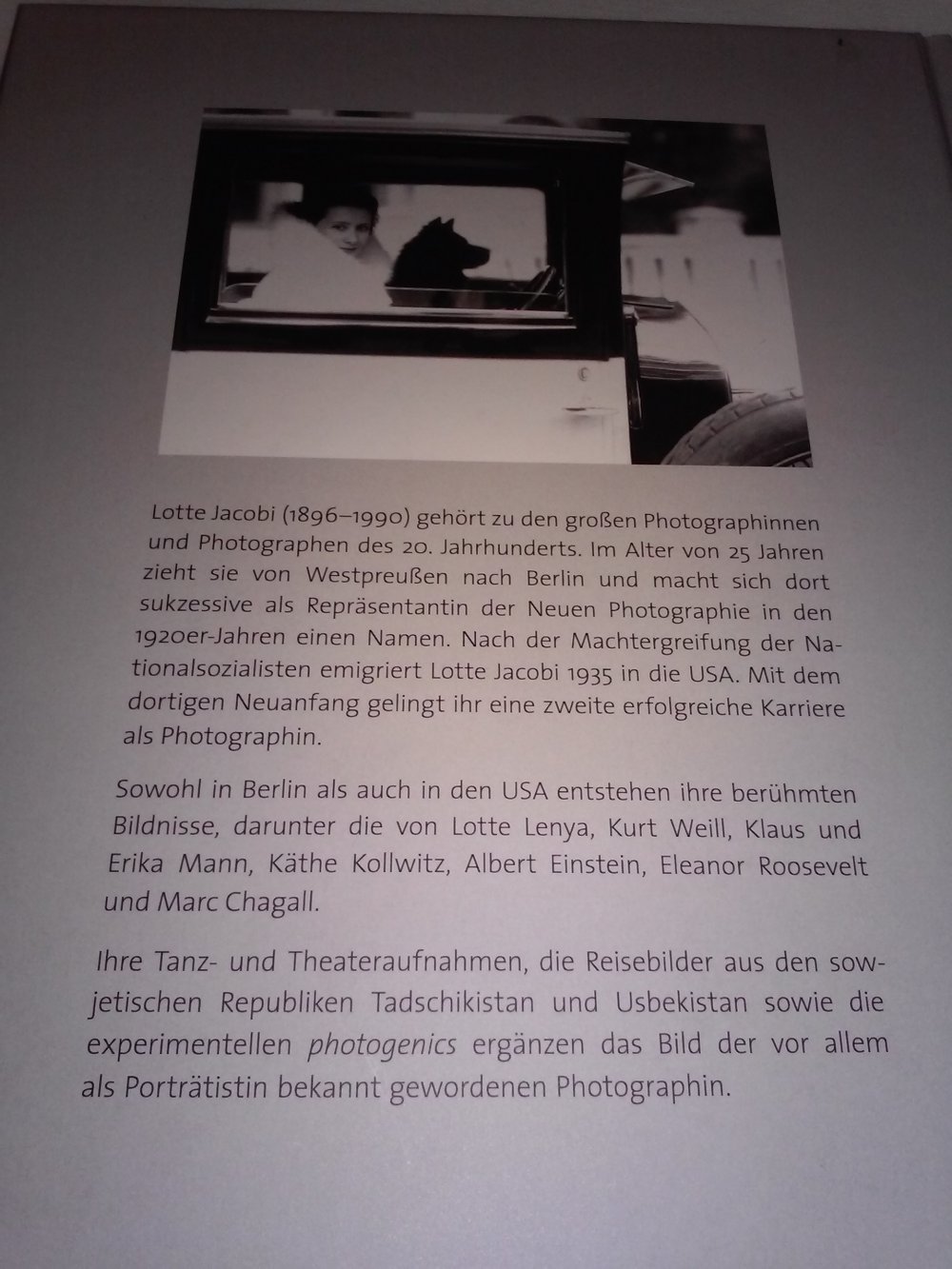 Neu! Lotte Jacobi: Photographien