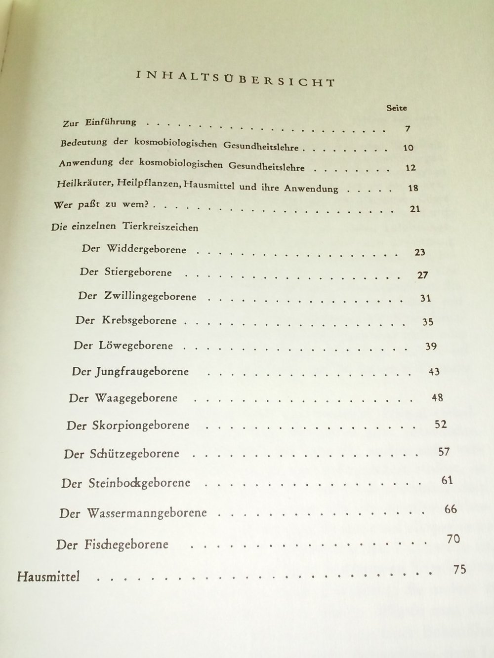 Dr.Friedrich Nessler: Astrologische Gesundheitslehre - Mit Hausmitteln