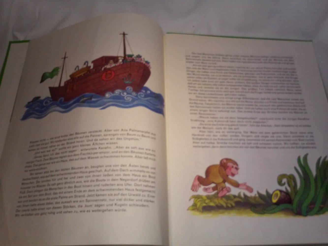 Josip Ribicic: Nana, Das Affenmädchen -  Kinderbuch alt