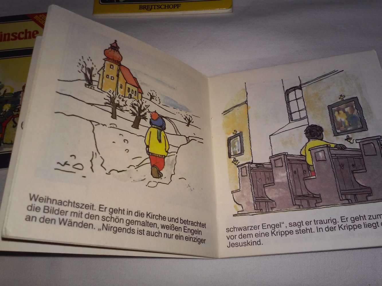 Jussi-Bücher: Weihnachtskrippe - wünsche und Das Christkind kommt