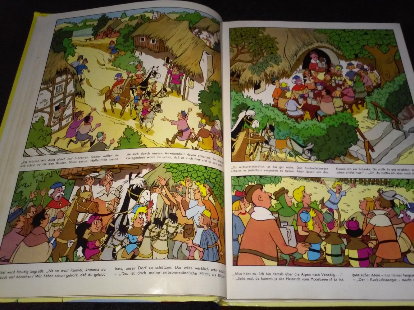 Hannes Hegen: Mosaik - Ritter Runkels große Stunde -1.Alg. -Kinderbuch alt