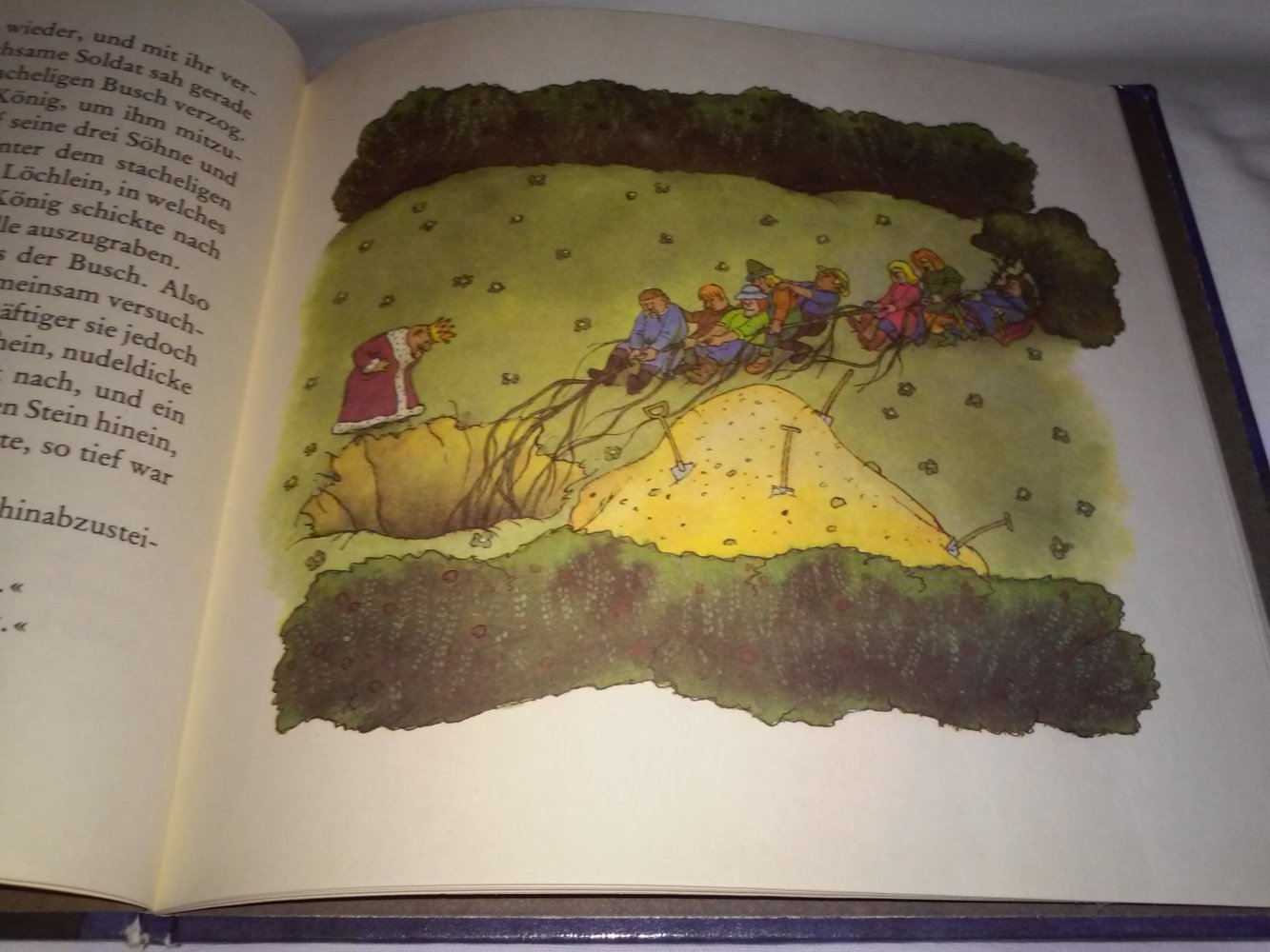 Benedikt Dyrlich: Die drei Ringe (Ein sorbisches Märchen) - Kinderbuch alt