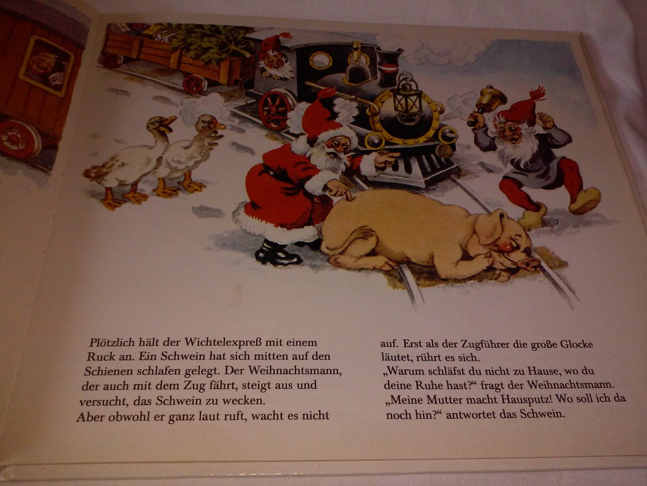 Carla & Vilhelm Hansen: Martin Wichtels Weihnachtsreise - Kinderbuch alt