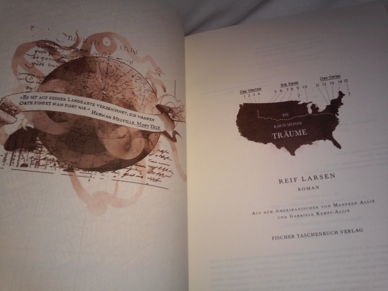 Reif Larsen: Die Karte meiner Träume - Geschenktipp -