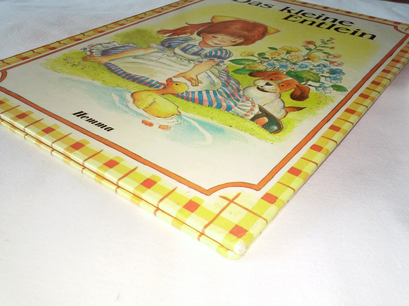 Das kleine Entlein altes Kinderbuch