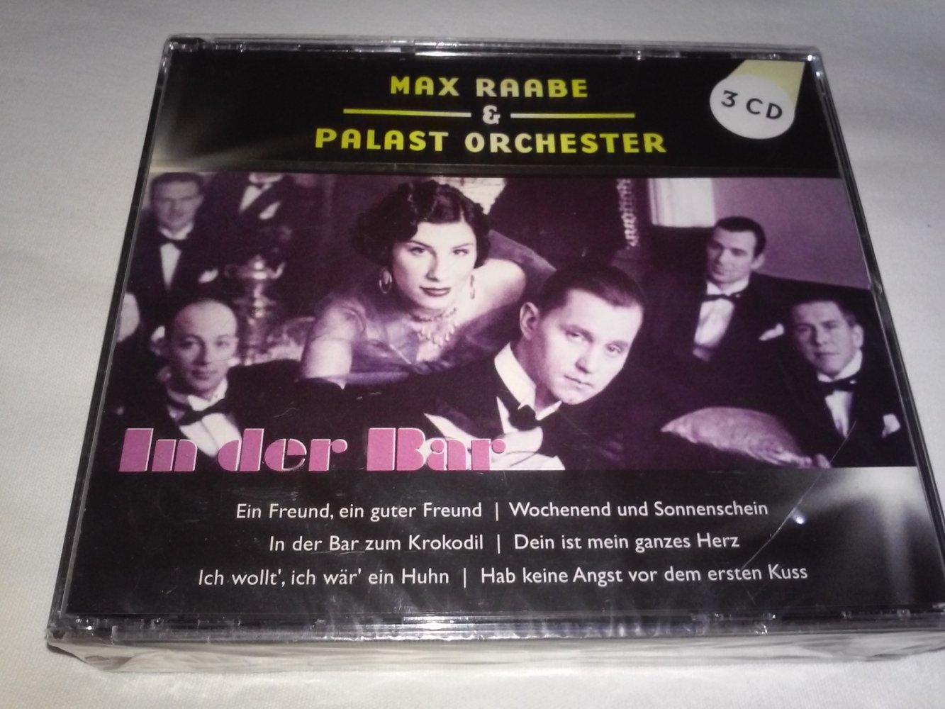 Neu! OVP! Max Raabe & Palast Orchester -In der Bar- Box-Set(3CD) Geschenktipp