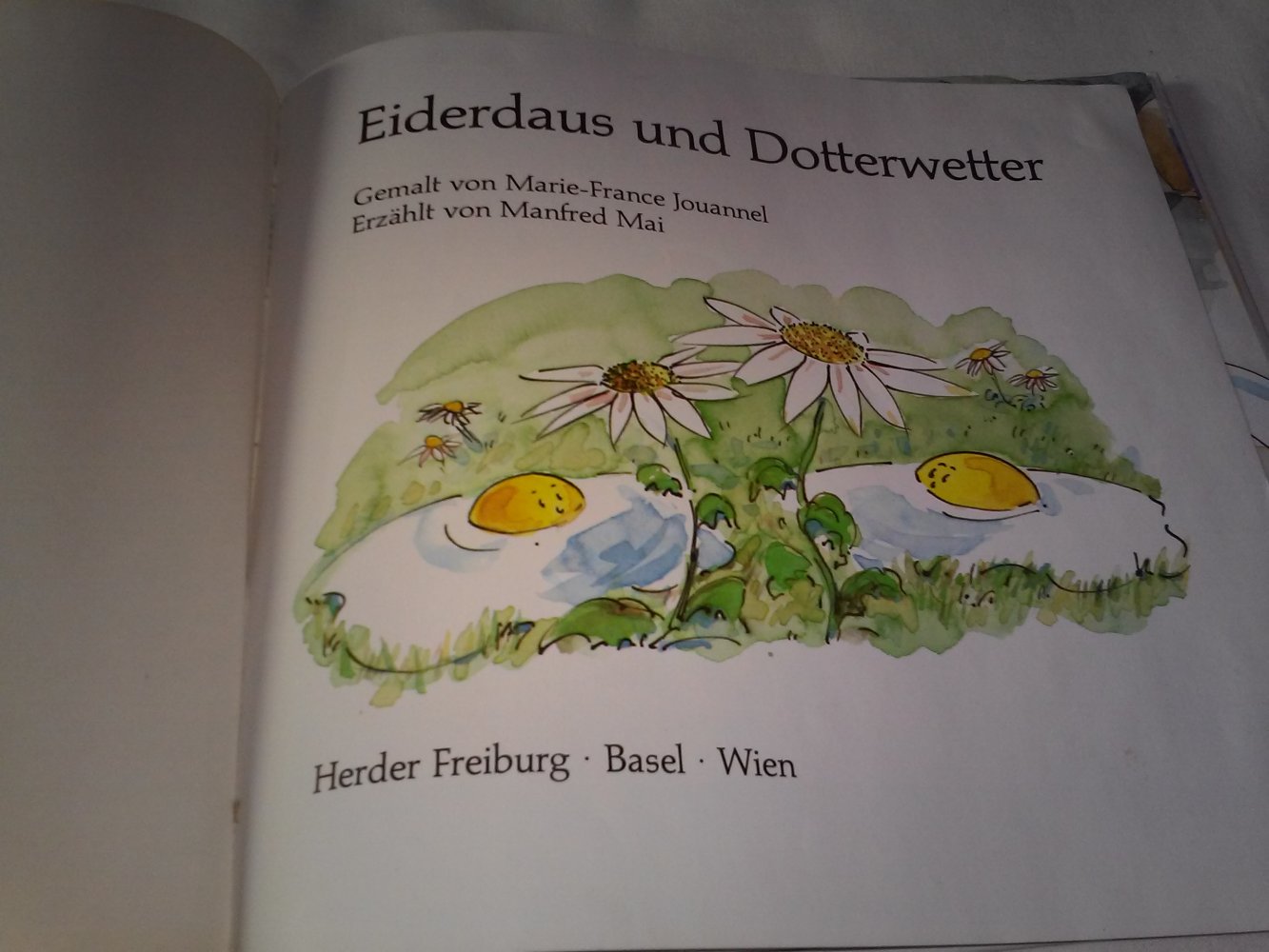 Manfred Mai: Eiderdaus und Dotterwetter - Kinderbuch alt