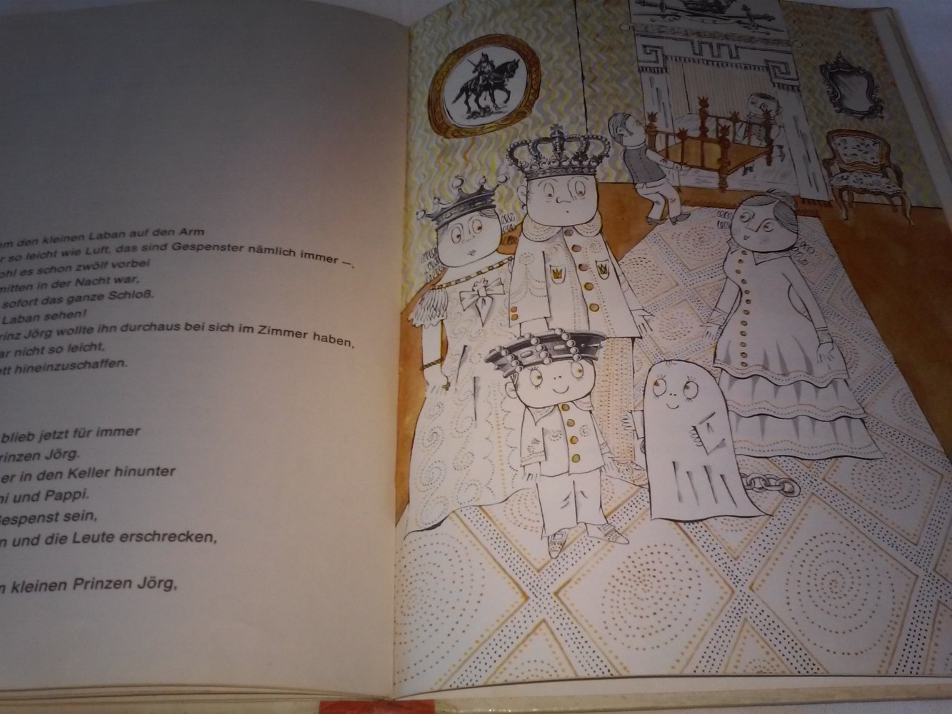 Inger & Lasse Sandberg: Laban will nicht geistern - Kinderbuch alt