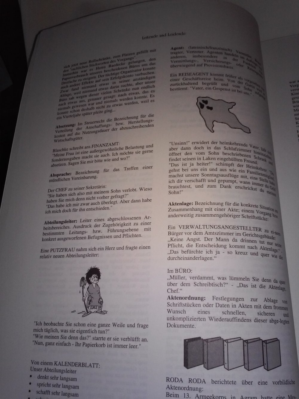 ABC für leitende und leidende Beamte und solche, die nichts tun wollen 1.Alg.