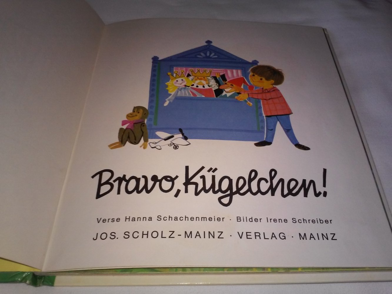 Bravo, Kügelchen Hanna Schachenmeier altes Kinderbuch -Rarität-