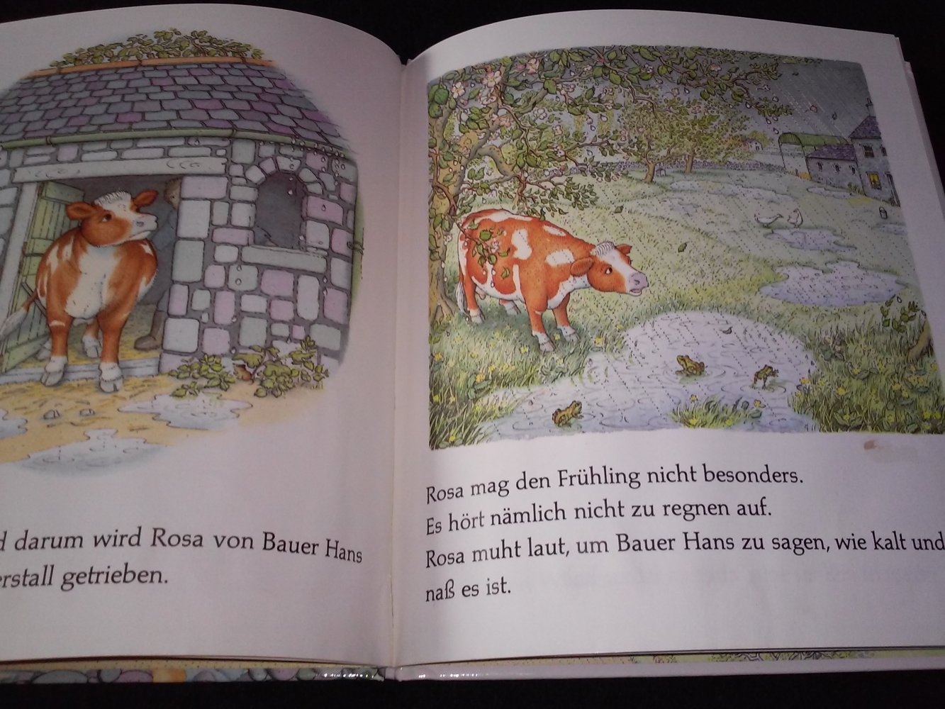 Benedict Blathwayt: Sei schön still, Rosa (Kuh) - Kindderbuch alt
