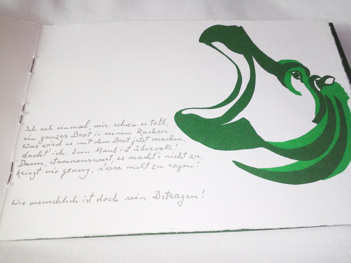 Arthur Klingler: Nilpferdige Betrachtung 