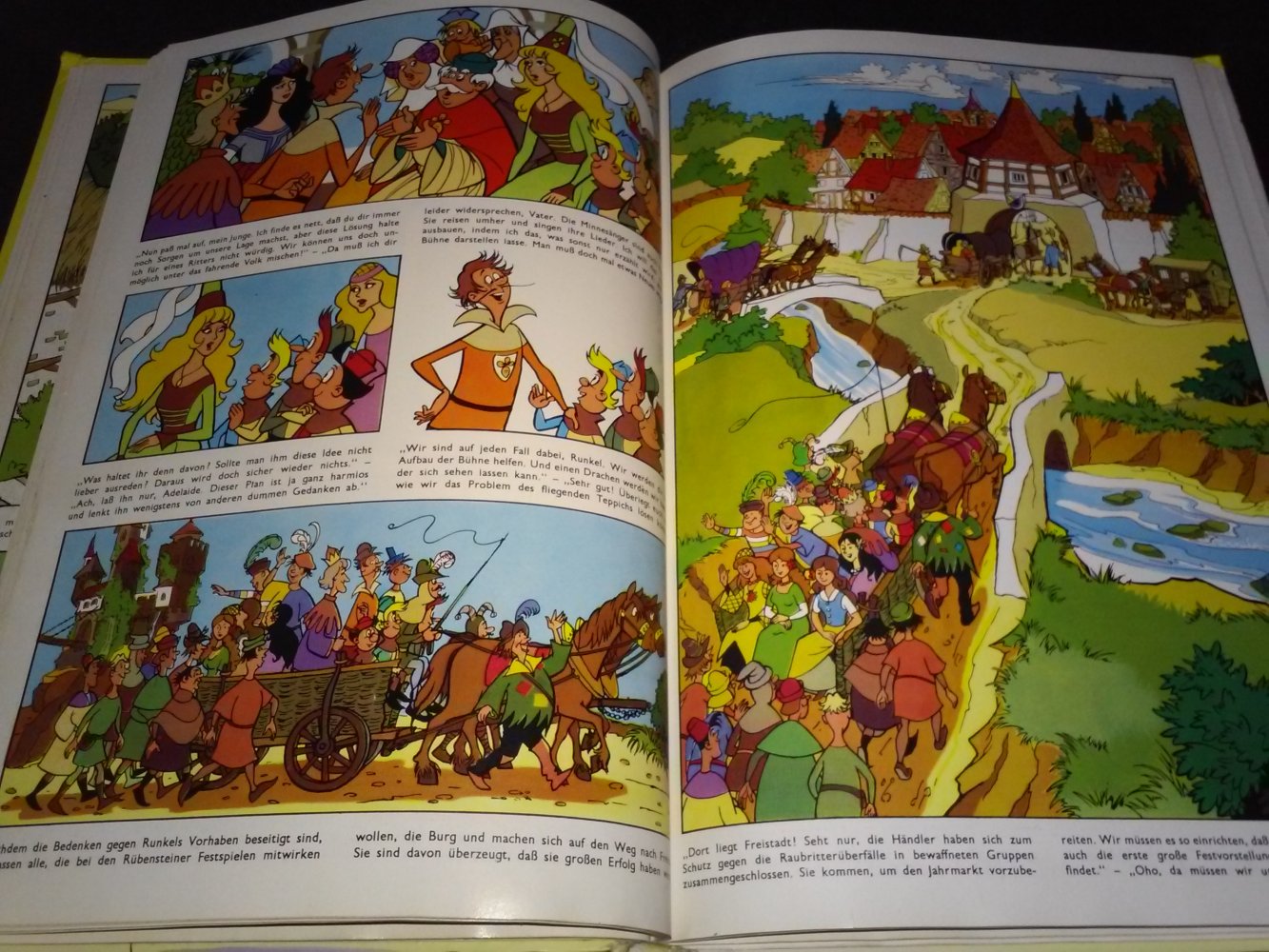 Hannes Hegen: Mosaik - Ritter Runkels große Stunde -1.Alg. -Kinderbuch alt