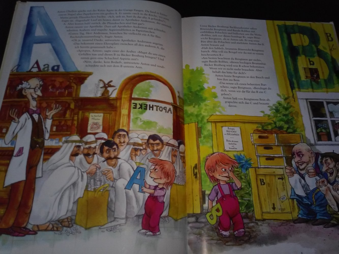 Sven Nordqvist: ABC - Antons Reise durch das Alphabet -wie neu!