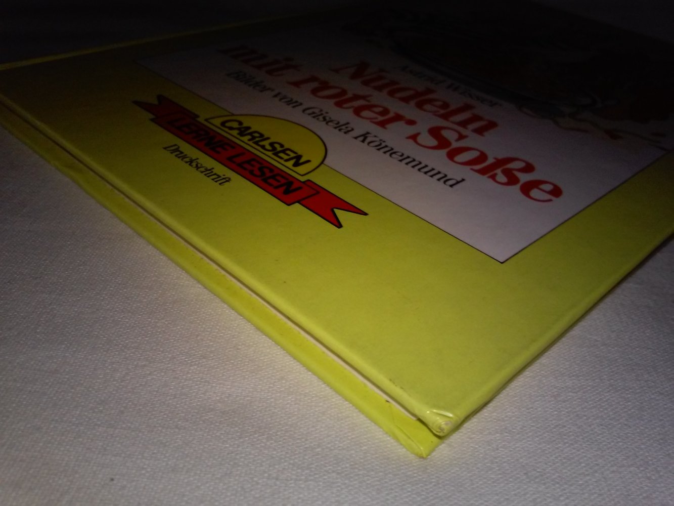 Astrid Wisser: Nudeln mit roter Sosse -Kinderbuch alt