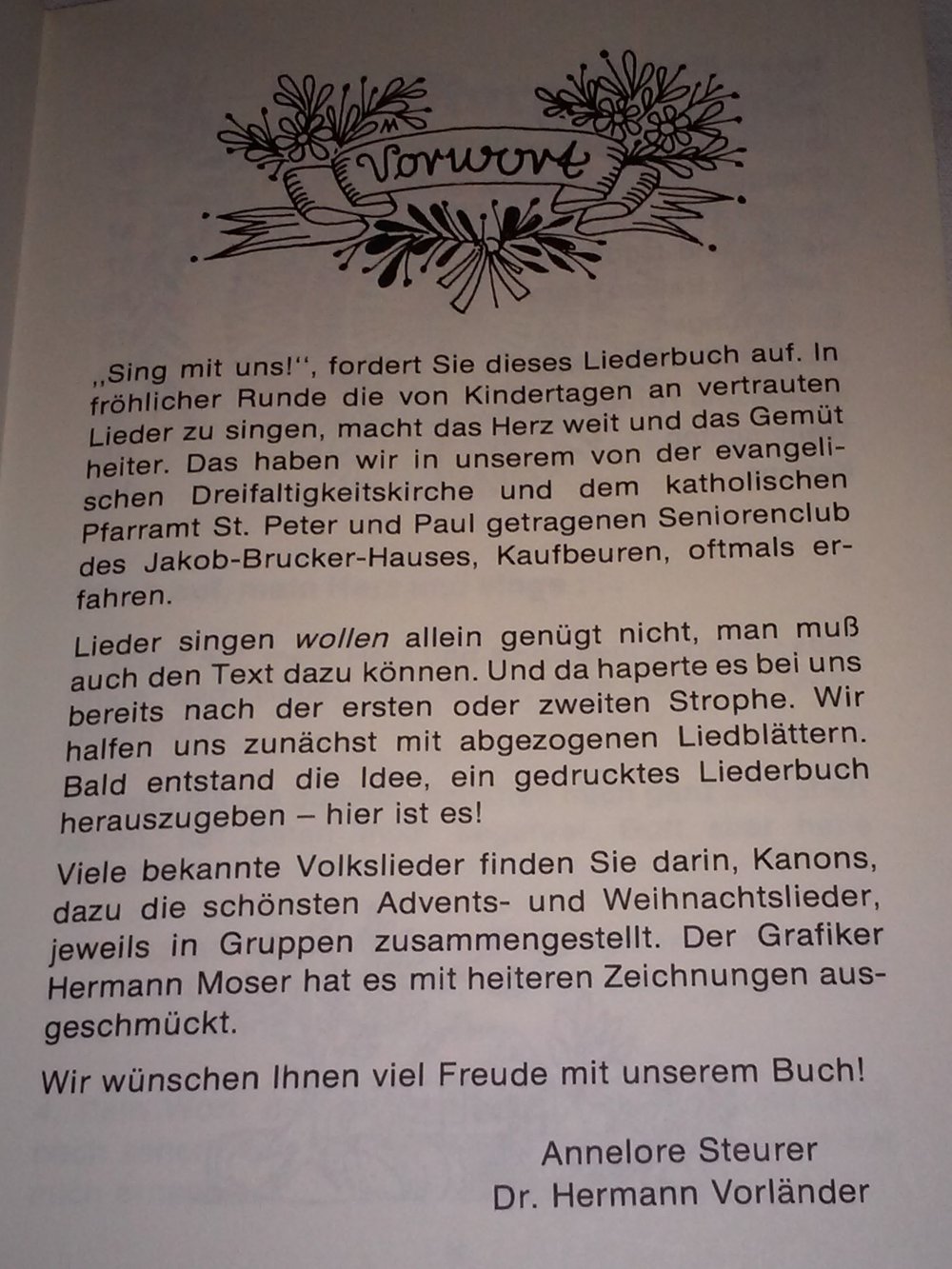  Annelore Steurer ´s Sing mit uns! Lieder in fröhlicher Runde Rarität