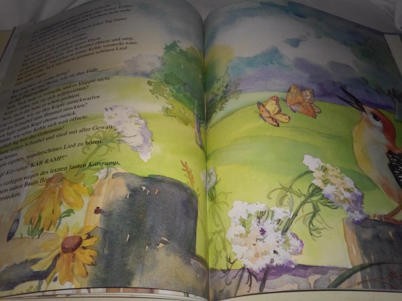 Caroline Nystrom: Die Lerche die nicht singen konnte - Kinderbuch alt