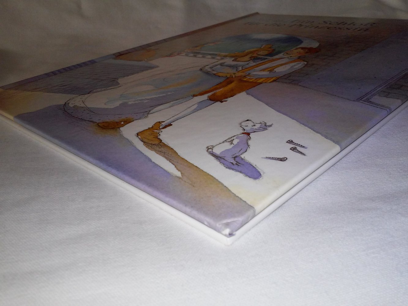 Isa Uhlenberg/Sabine Wiemers: Ein Schloß für eine Prinzessin - Kinderbuch alt