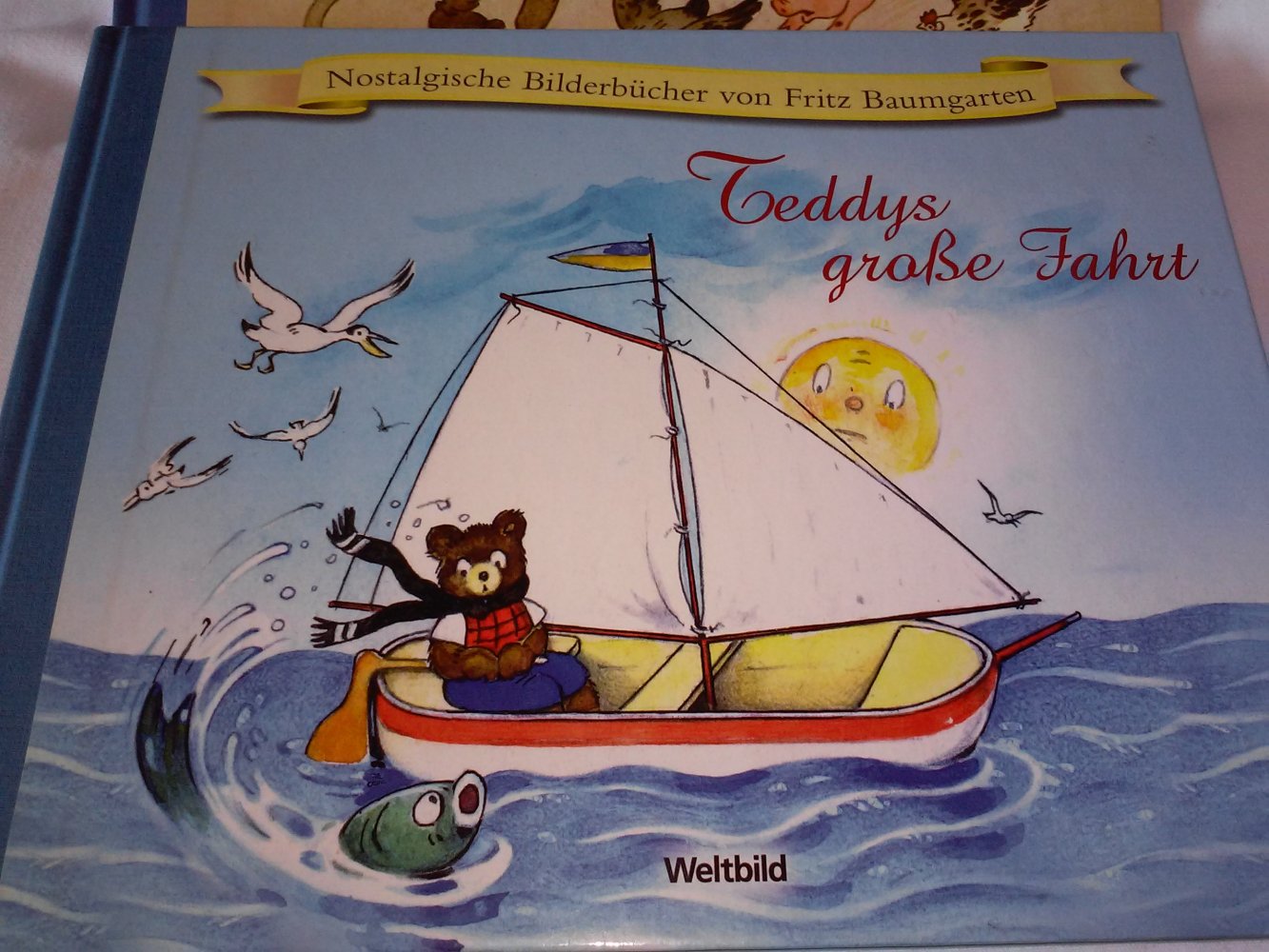 Nostalgie Bilderbücher:F Baumgarten,Katzenfeuerwehr,Teddy´s Fahrt
