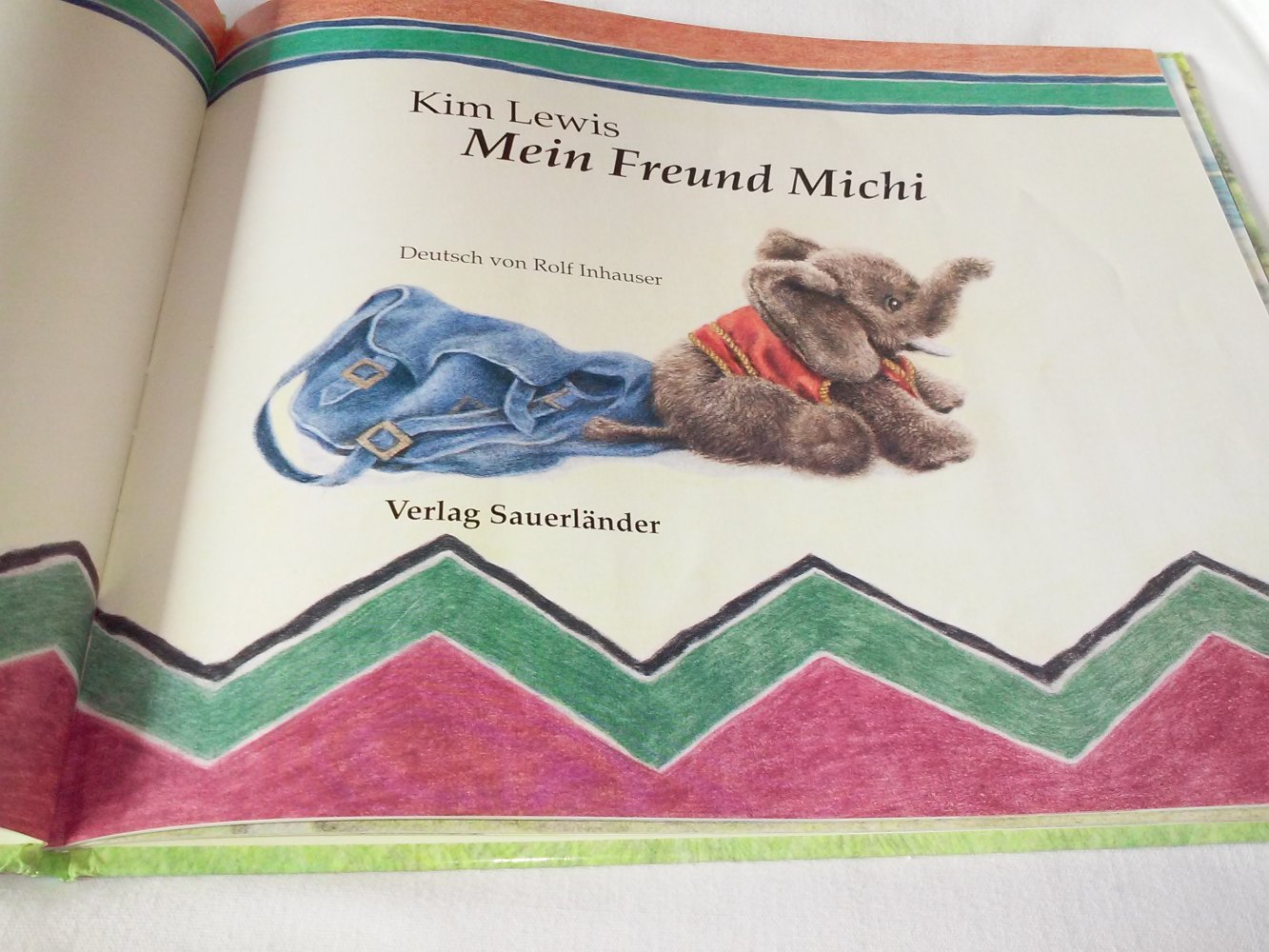 Rolf Lewis: Mein Freund Michi - Kinderbuch alt