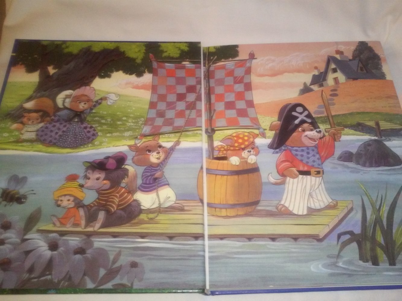 Gute Nacht liebe Tierkinder - Kinderbuch alt