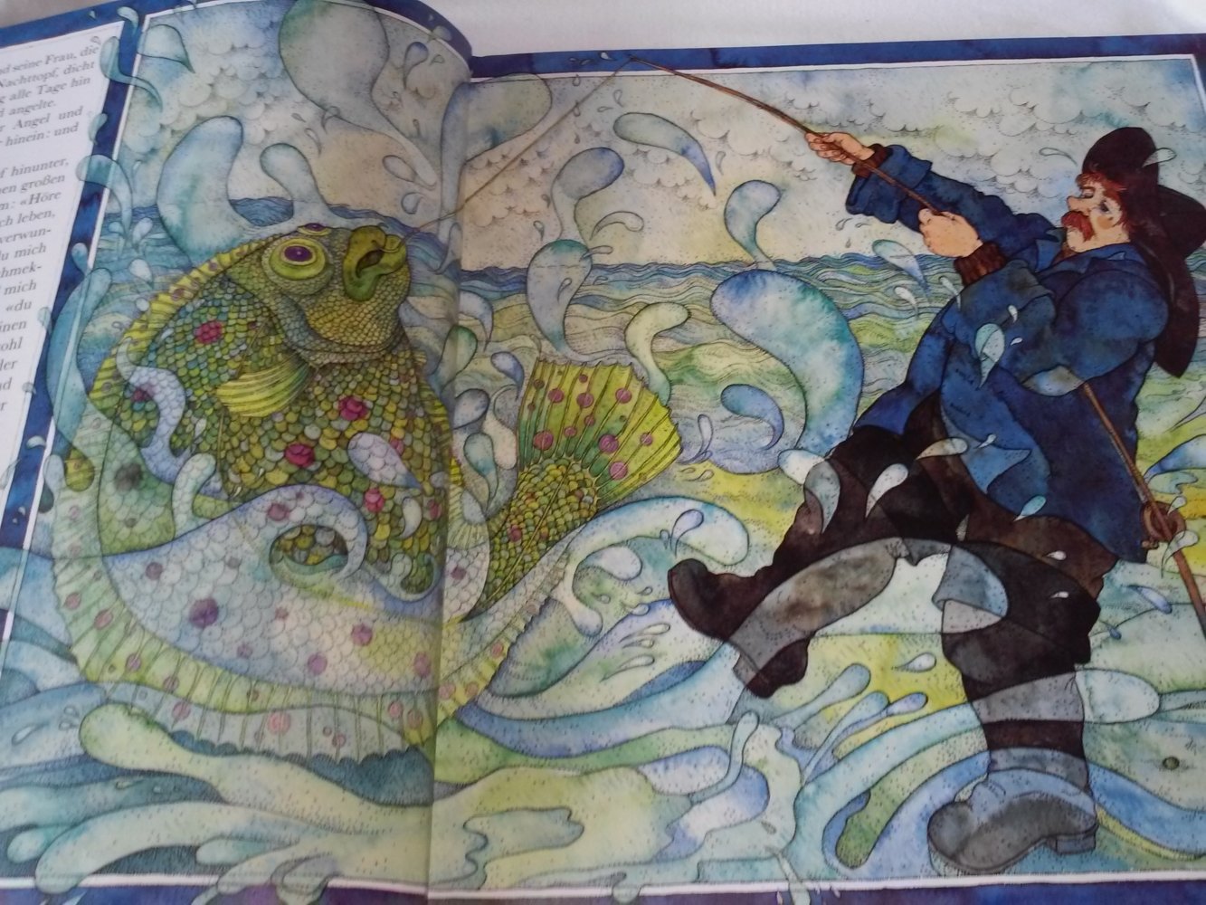 Von dem Fischer und seiner Frau. Ein Märchen der Brüder Grimm