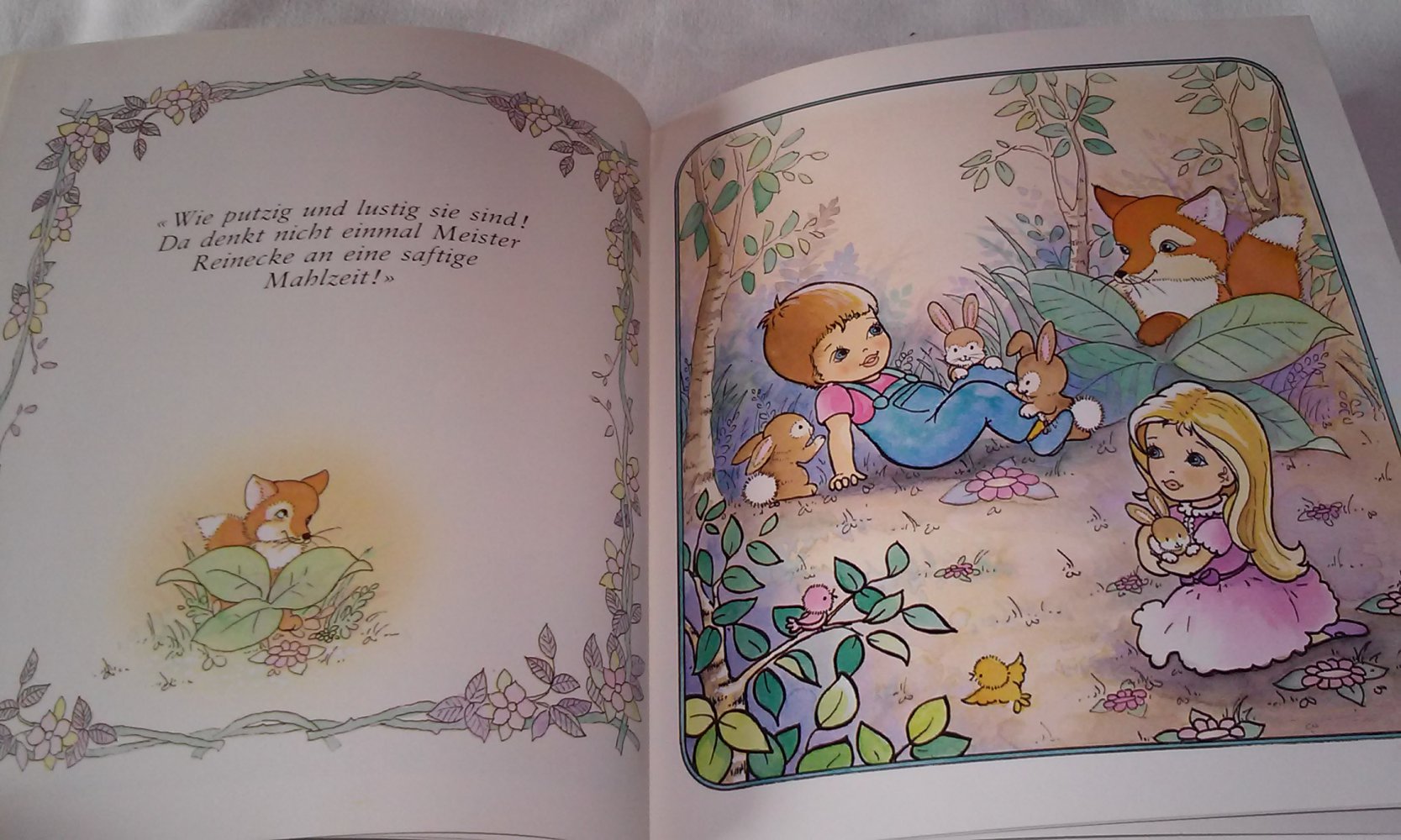 Markus und Julia im Wald Kinderbuch antik-Rarität