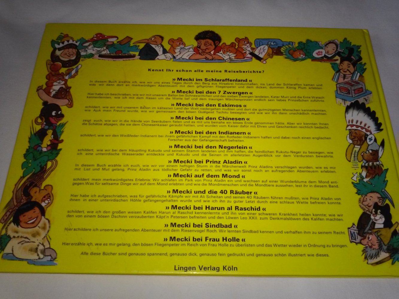 Mecki bei Zwerg Nase. Sein zwölfter märchenhafter Reisebericht