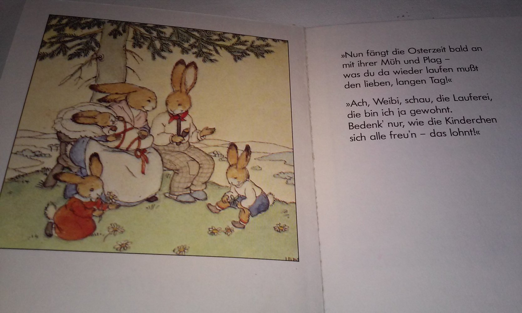 Familie Braun/Im Osterhasenhäuschen Ida Bohatta Ida Bohatta -Sammlerstück-