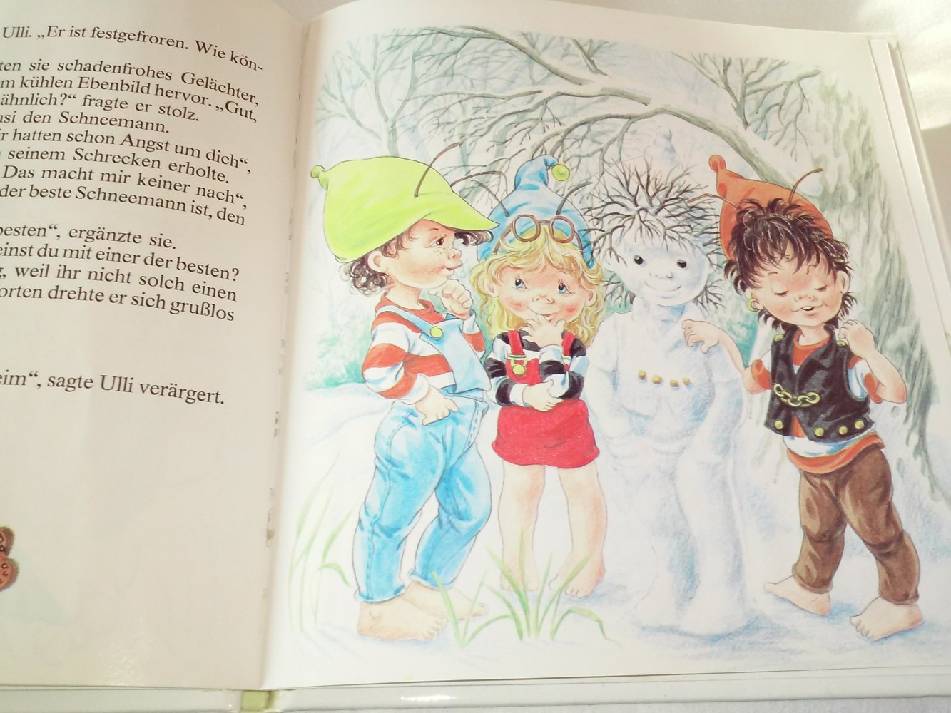  Greta Landen:Die Schmetterlingskinder: Der verschwundene Schneemann - Kinderbuch alt