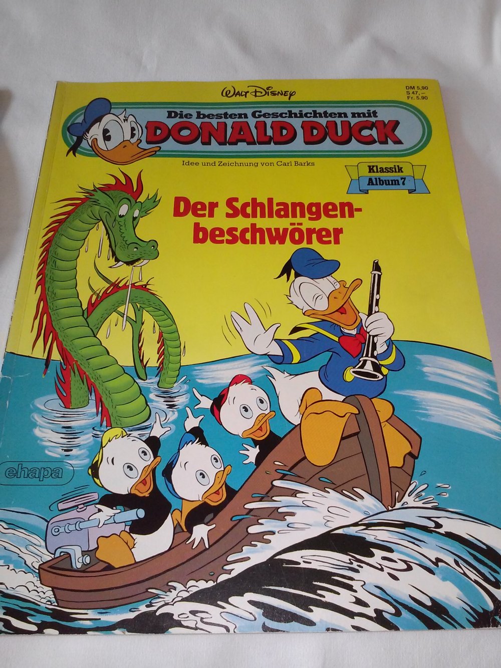 Walt Disney: Der Ausflug nach Key West/Der Schlangen-Beschwörer Comic-alt 