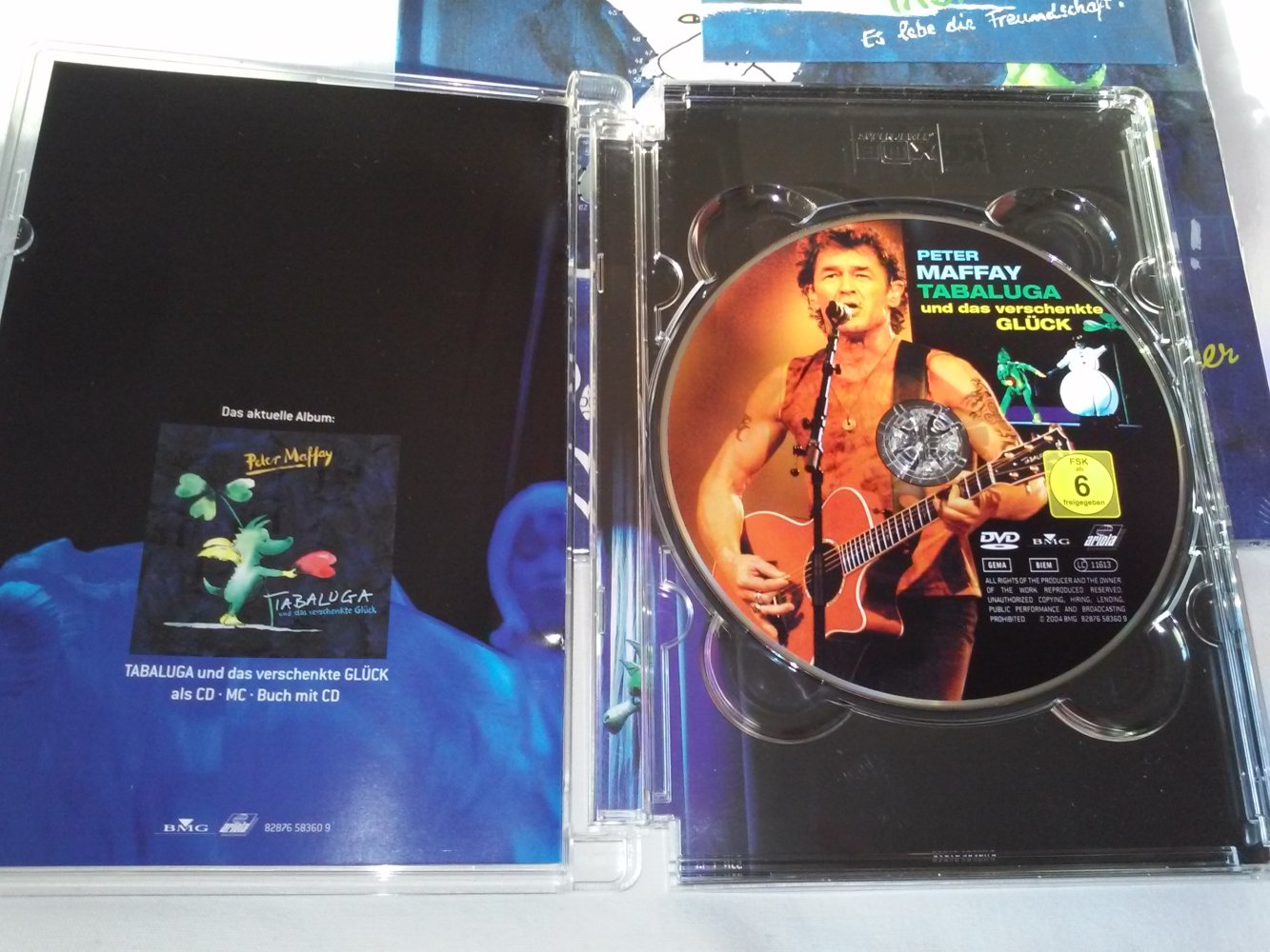 Peter Maffay -Tabaluga... verschenkte Glück + Mal- Rätselbuch +CD