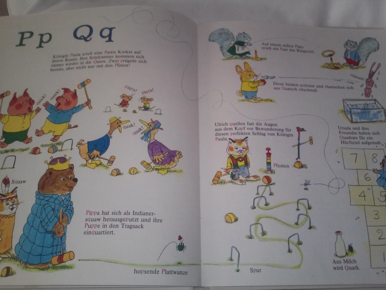 Richard Scarry: Mein allerschönstes Buchstaben-Bilderbuch - Kinderbuch alt