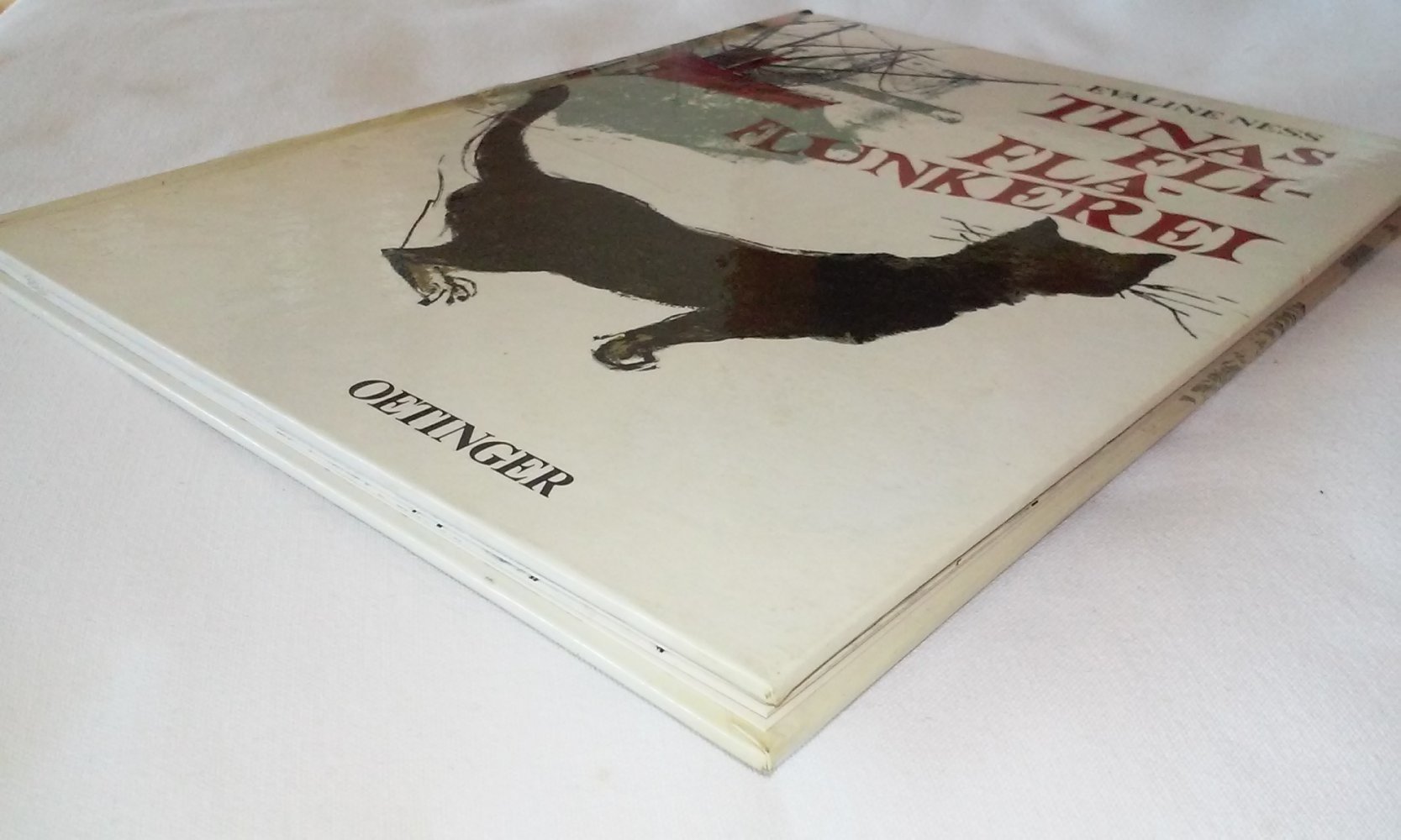 Tinas Fli-Fla-Flunkerei antik altes Kinderbuch 1967