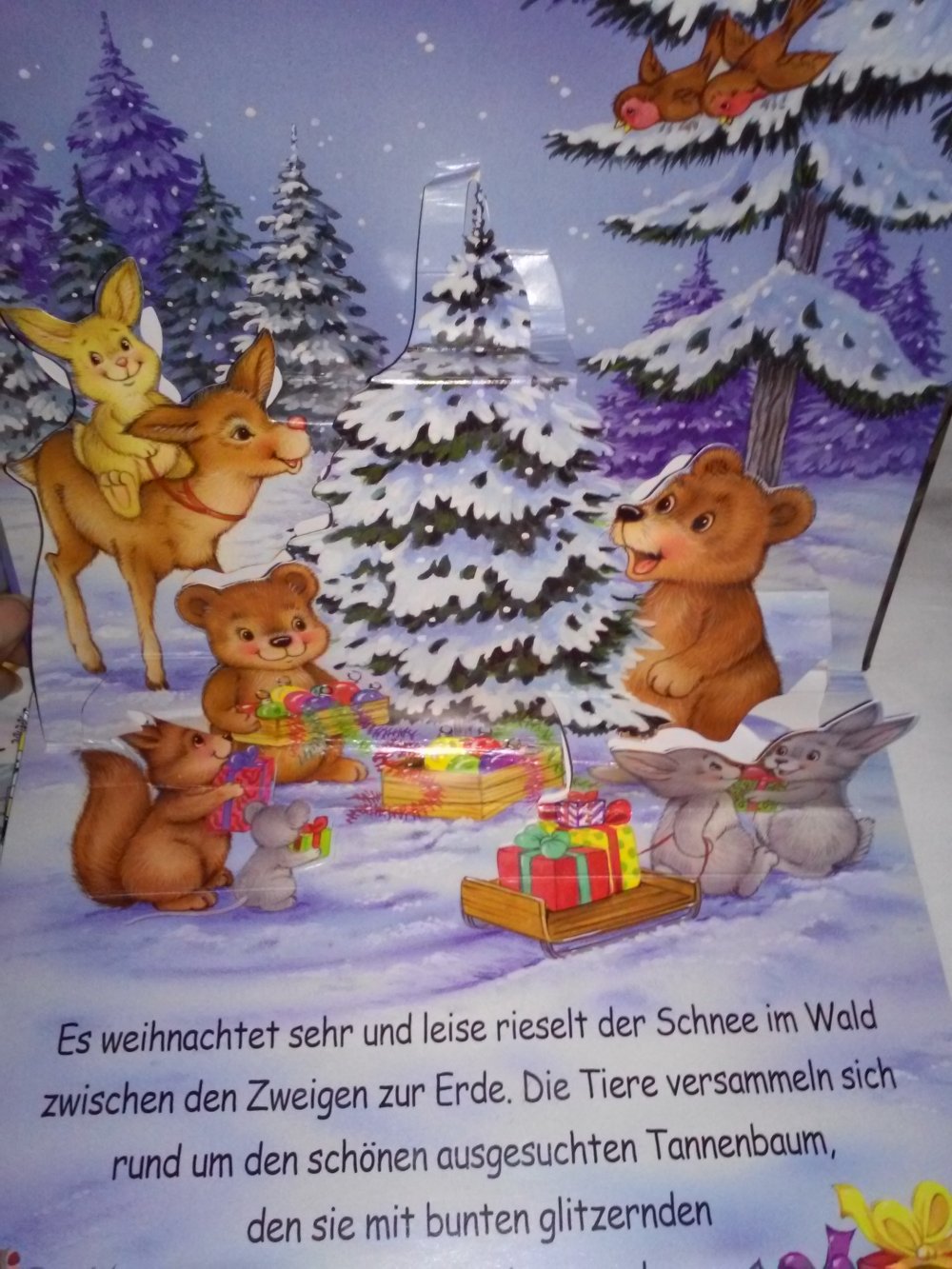 Schönste Weihnachtszeit - Kulissenbuch - Pop-up-Buch 