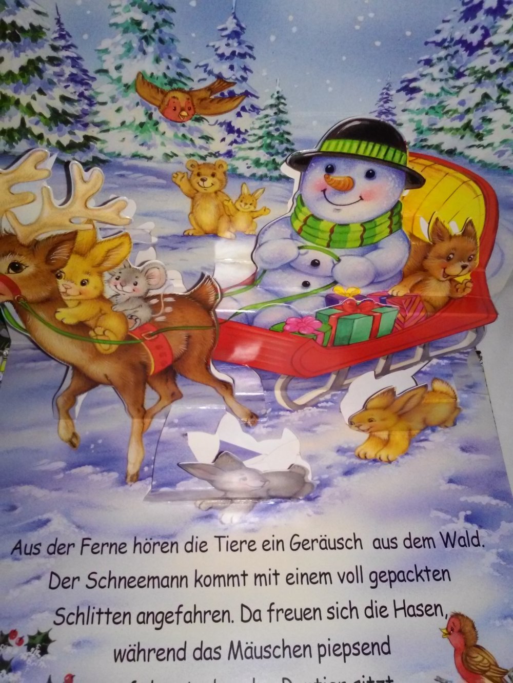 Schönste Weihnachtszeit - Kulissenbuch - Pop-up-Buch 