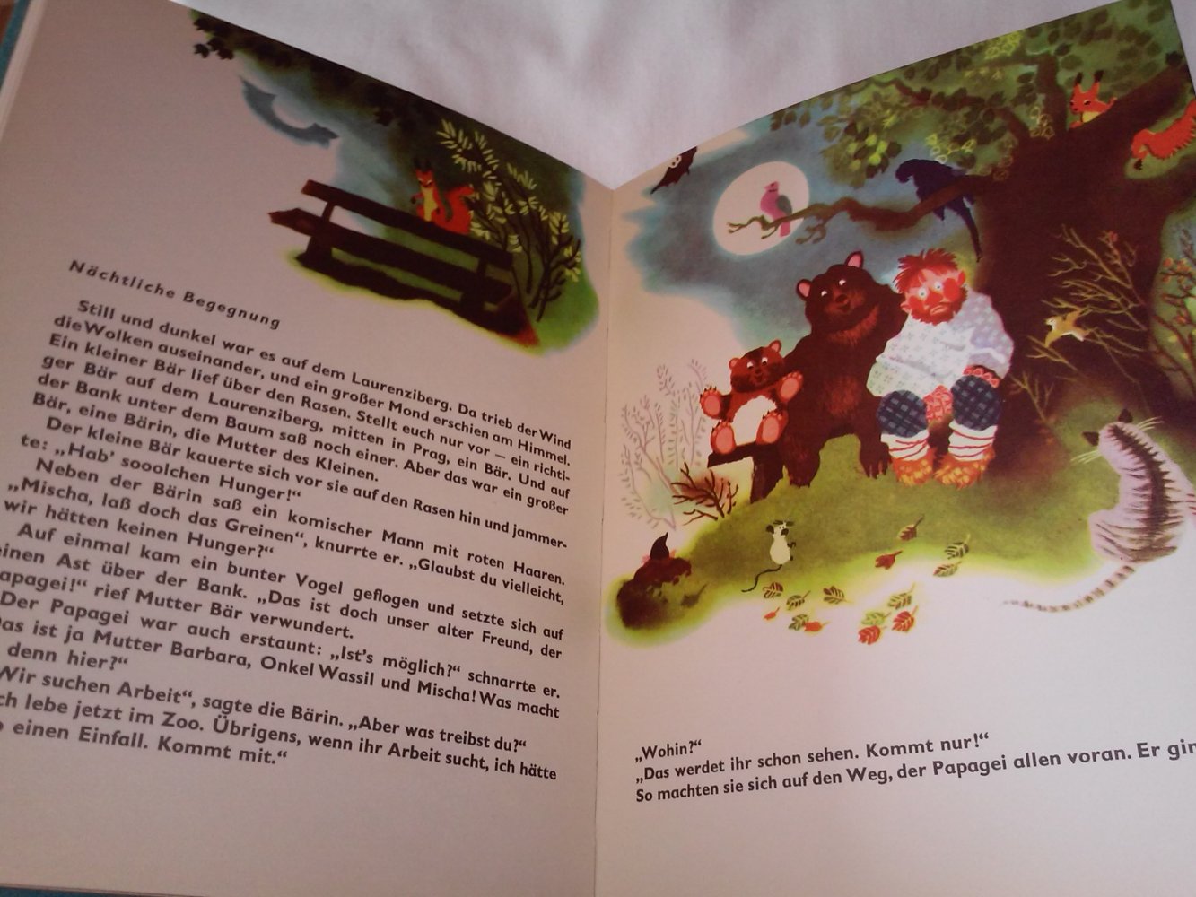 Josef Menzel: Mischa Kugelrund und seine Geschichten - Kinderbuch alt