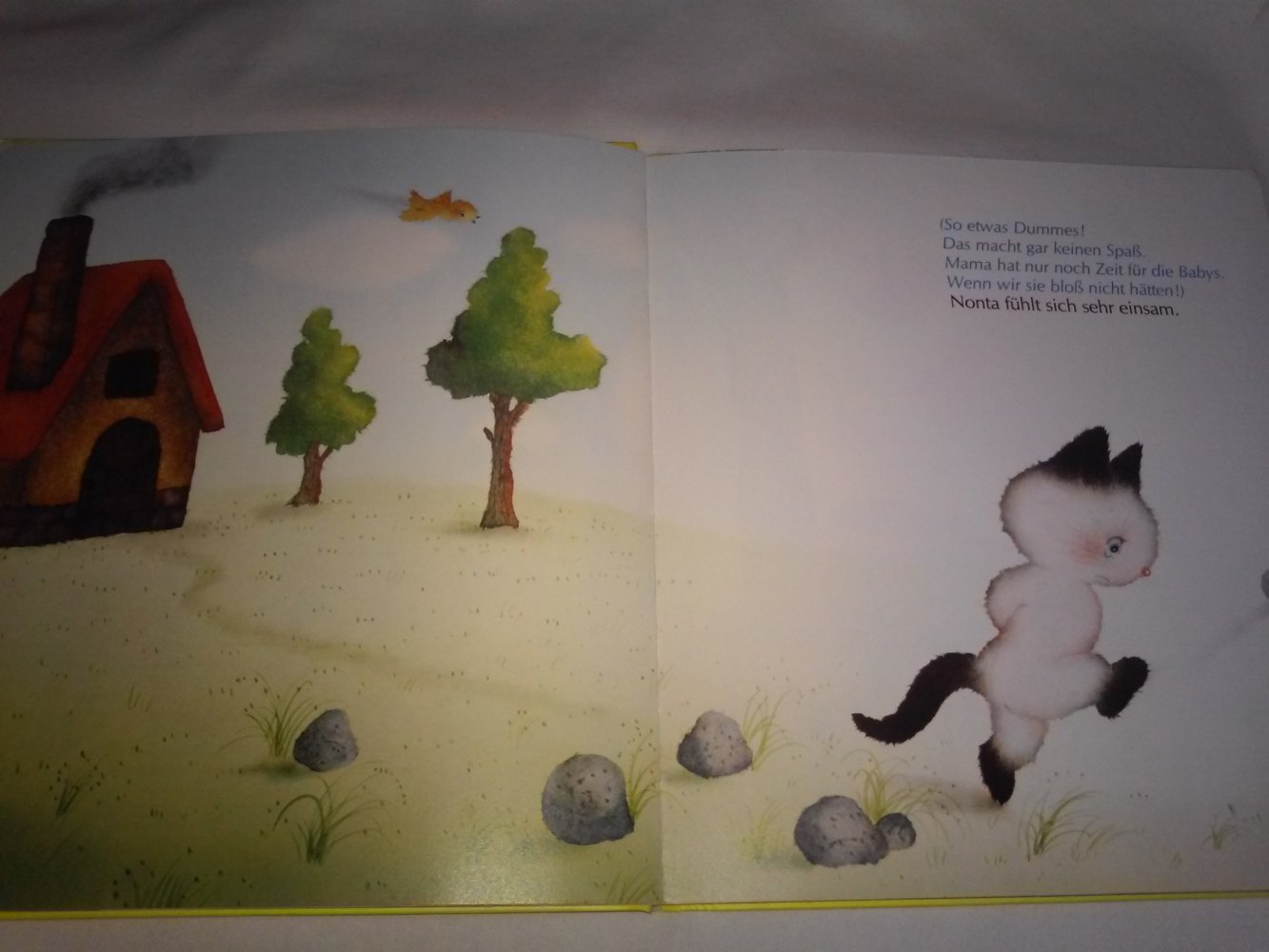 Yoko Ono: Jetzt bin ich ein großer Bruder - Kinderbuch alt