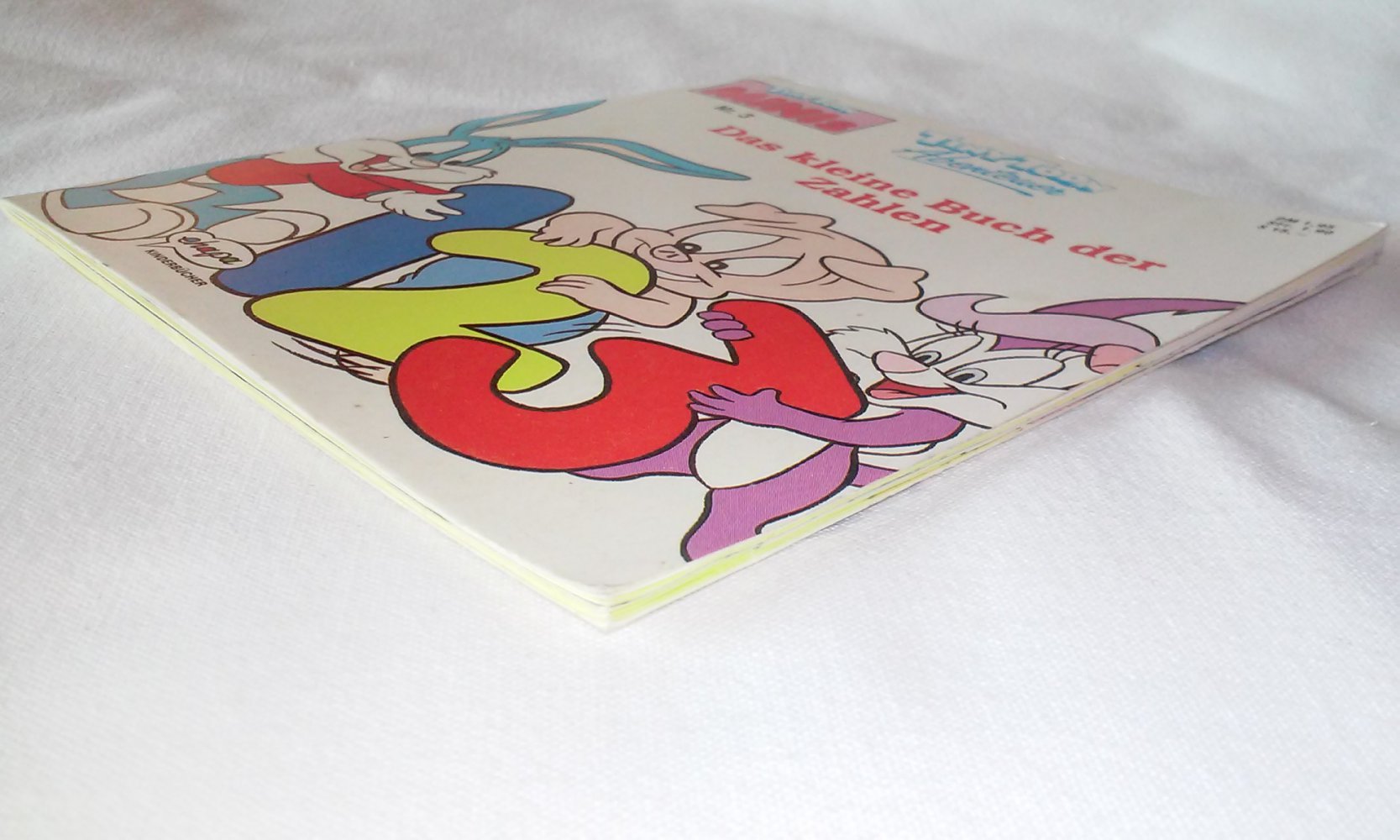 Tiny Toon Minis Nr. 03 Das kleine Buch der Zahlen Rarität Sammlerstück antik